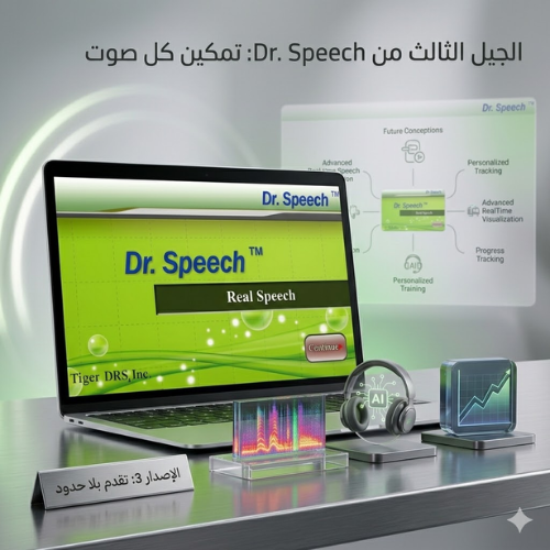 جهاز قياس وتأهيل مشاكل الصوت Speech Therapy