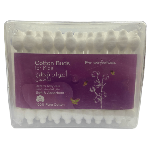 اعواد قطن للأطفال 100 قطعة