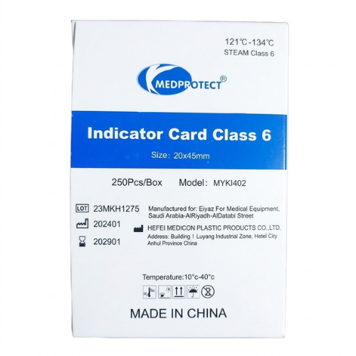 مؤشر التعقيم بالبخار Steam Indicator Strip