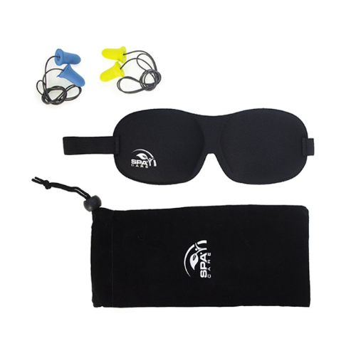 غطاء عين للنوم ثلاثي الابعاد مع سدادة أذن للسفر