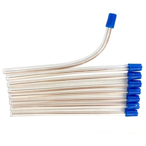 Disposable Saliva Ejector 15x 6mm clear with blue/...