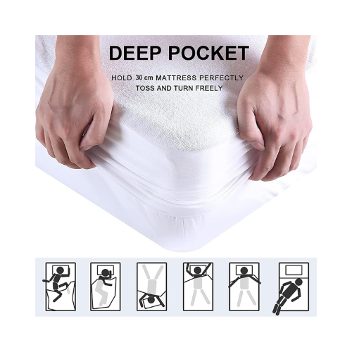 شرشف مانع للتسرب مع طبقة قطنية HT