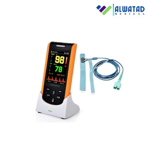 جهاز قياس نسبة الاكسجين محمول باليد اطفال مع شاحن...