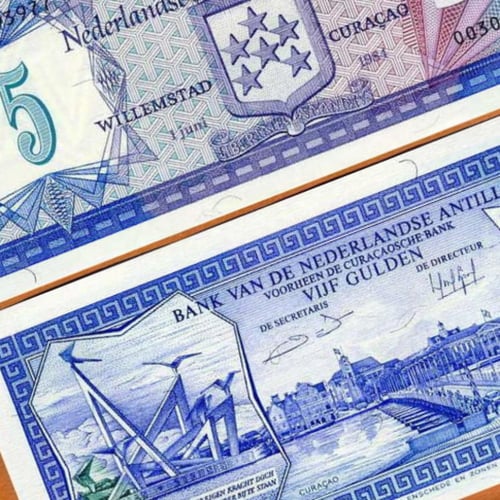 جزر الانتيل الهولندية فئة 5 غيلدر أنسر