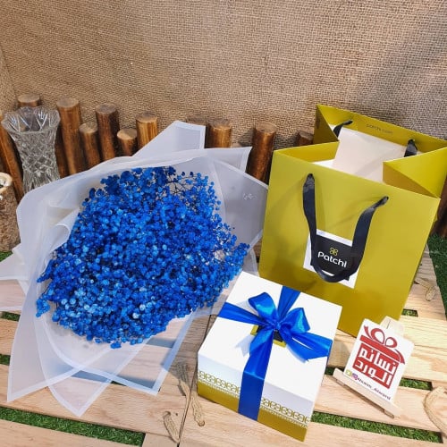 ربع باتشي ورد طبيعي