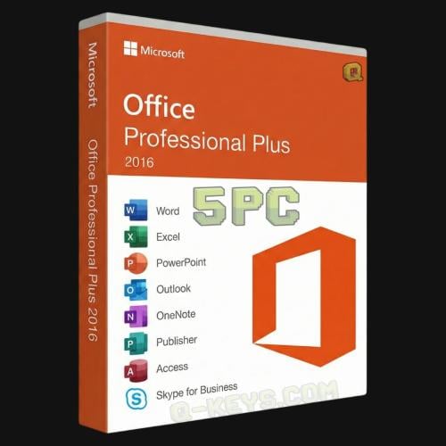 أوفيس بروفيشنال بلس 2016 - 5 أجهزة