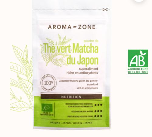 مسحوق الماتشا الاخضر العضوي