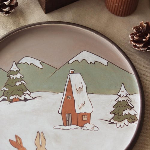 Snow plate