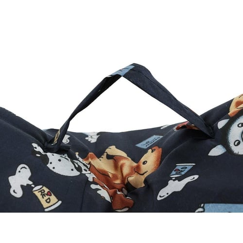 بيت للقطط والكلاب الصغيرة أزرق بأحجام متعددة