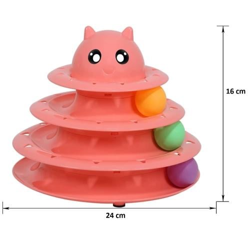 لعبة حلزونية ثلاثي الطبقات