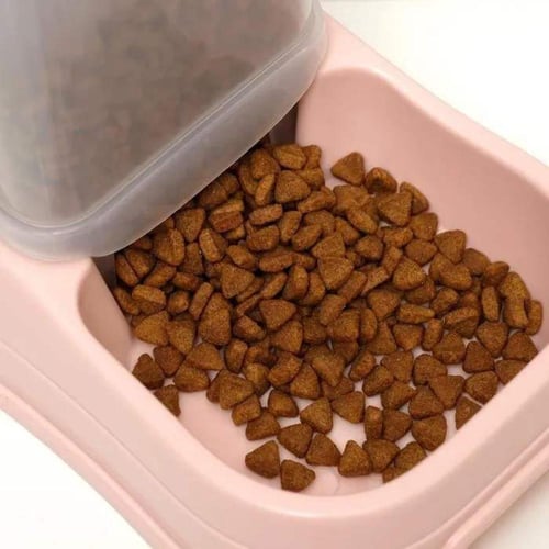 موزع طعام للحيوانات الأليفة ألوان متنوعة