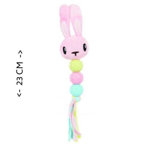 زولكس لعبة الأرنب الوردي 23 سم