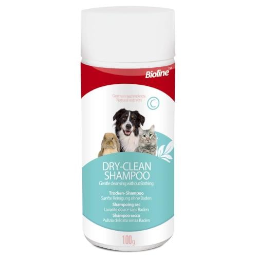 بيولين بودرة التنظيف الجاف للحيوانات الأليفة 100 غ...