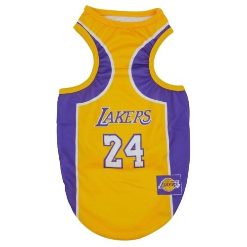 ملابس فريق ليكرز للقطط و الكلاب الصغيرة