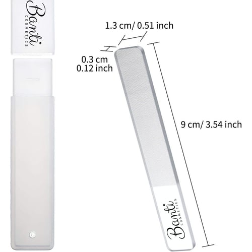 بانتي مبرد تلميع الأظافر زجاجي بتقنية النانو