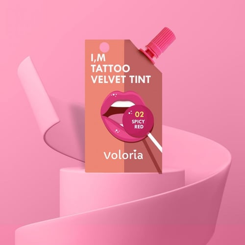 تنت الشفاه والخدود من فولوريا - 02 سبايسي رد