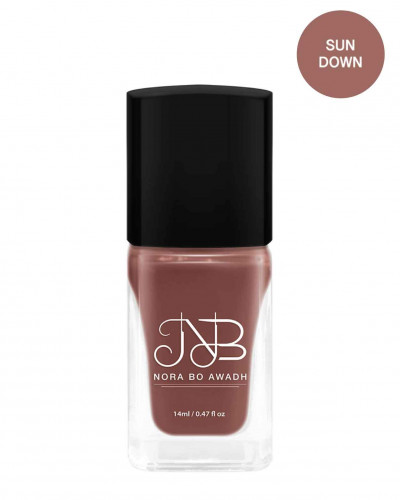 مناكير نورا بو عوض لون - سن داون