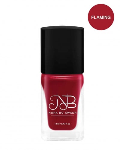 مناكير نورا بو عوض لون - فلامنج