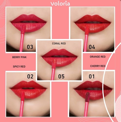 تنت الشفاه والخدود من فولوريا - 02 سبايسي رد