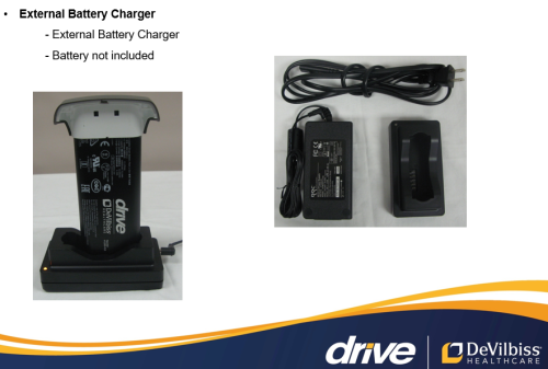 شاحن بطارية خارجي منفذ ثلاثي