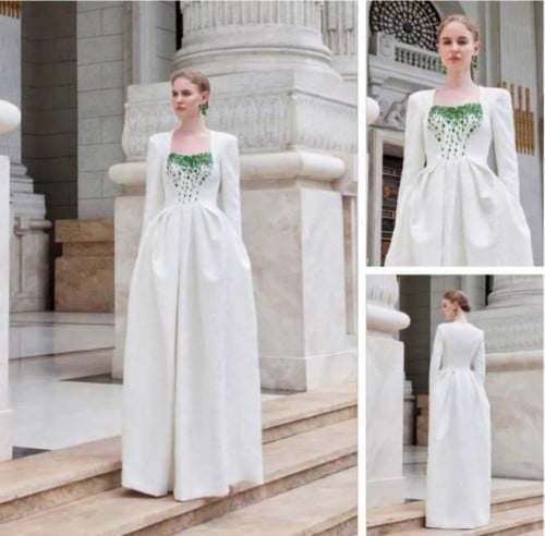 فستان تصميم ايطالي متوفر لون اسود