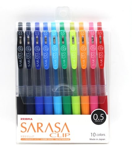 طقم زيبرا كليب 10 لون 0.5.