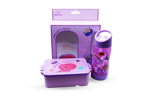 طقم شنطة تغذية مع مطارة .