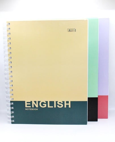 دفتر انجليزي 150 ورقة A4 .