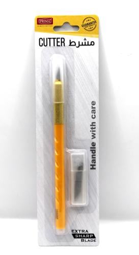 مشرط قلم مع غيار.