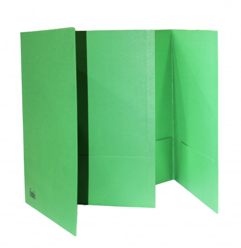 ملف ورقي 2 جيب تفاحي