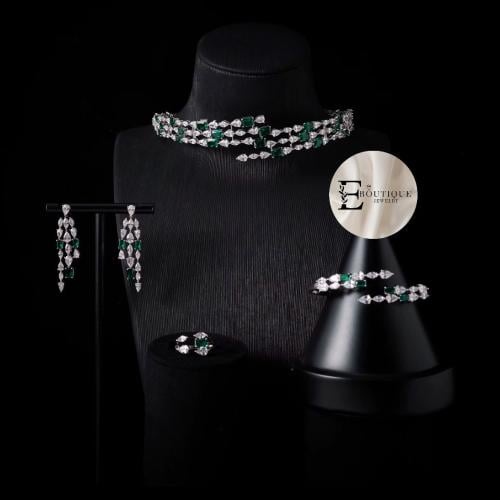Luxury choker (green)