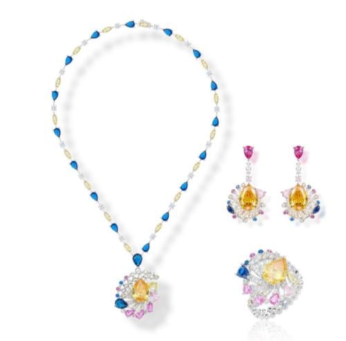 Luxury colorful set