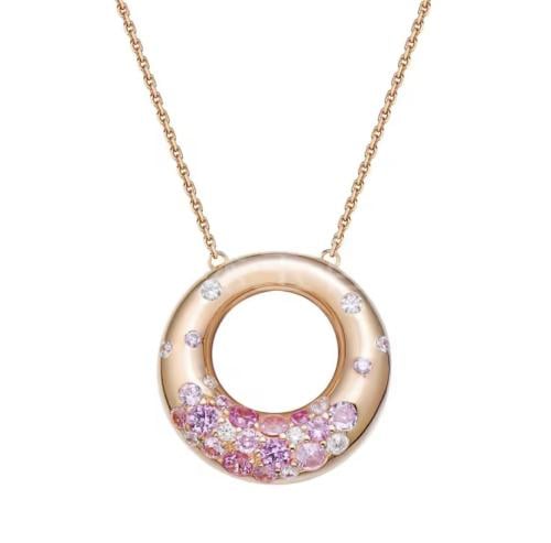 Luxury silver necklace