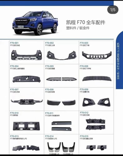 قطع بودي أصلية للسيارات الصينية