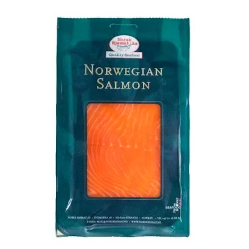شرائح سالمون نرويجي مدخن 100 جرام