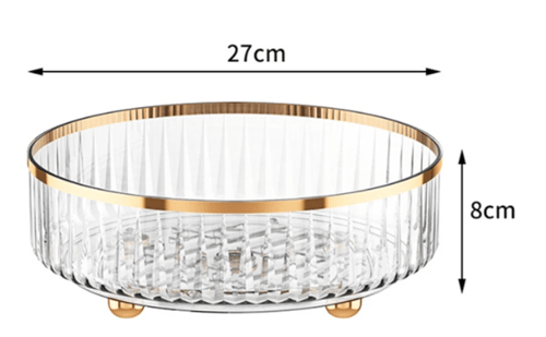 منظم دوّار متعدد الطبقات – صينية عطور ومستحضرات تج...