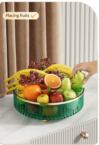 منظم دوّار متعدد الطبقات – صينية عطور ومستحضرات تج...