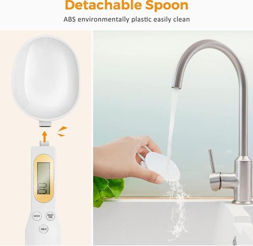 ميزان ملعقة طعام رقمية 500 غرام 0.1 غرام مقياس مطب...