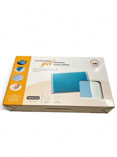 وسادة طبية ميموري فوم جل مقاس كبير كينج ارتفاع 13...