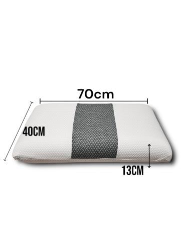 وسادة طبية ميموري فوم مقاس كبير كينج ارتفاع 13 سم...