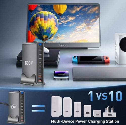 منصة شحن 800 واط