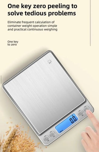 ميزان دقيق جدا بدقة 3000 جرام × 0.1 غرام، مقياس مط...