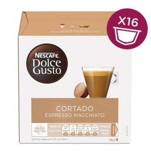كبسولات قهوة كورتادو مكياتو دولشي غوستو نسكافيه 10...