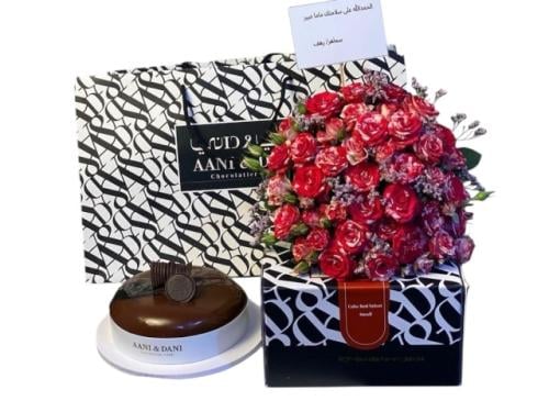 تنسيق البيبي روز مع كيك اني وداني جلاكسي