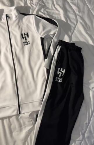 طقم سويتر نادي الهلال ابيض