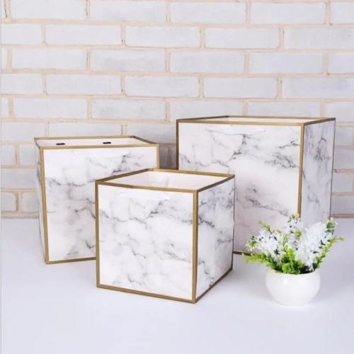 اكياس هدايا رخاميه مربعه