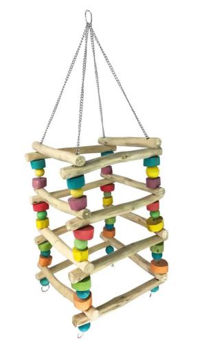 ارجوحة خشبية مربع 3 دور رقم ٠٠٣٤