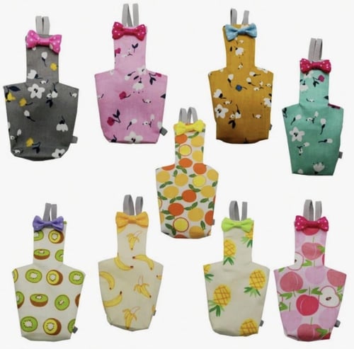 حفاضات للببغاء قابلة لاعادة الاستخدام