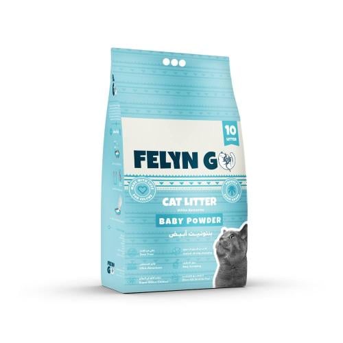 فیلاین قو رول باق رمل للقطط برائحة بودرة الاطفال 1...