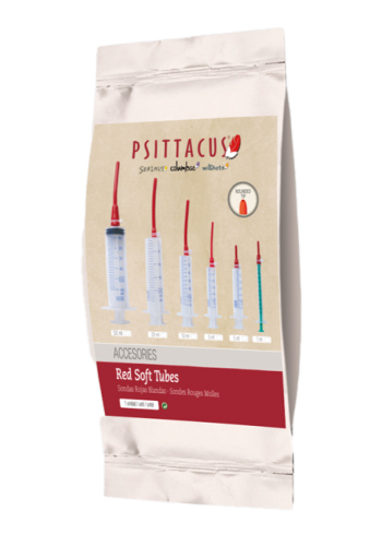 psittacus red soft tube سيتاكوس ابرة غر انبوبة سيل...